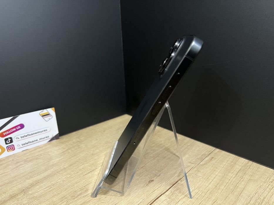 Iphone 15 Pro 128Gb Black Titanium 3 ani garanție, Telefoane Mureș