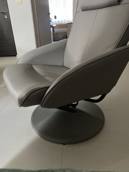 Fotoliu de relaxare cu taburet