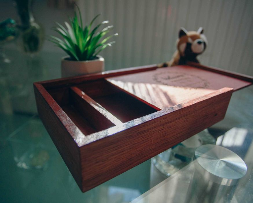 Cutie pentru stick USB,păstrare fotografii nunta,botez