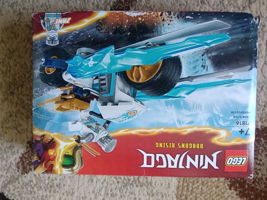 Lego  Ninjago Zane Ice Motorcycle 71816