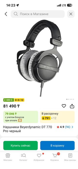 Студийные Наушники Beyerdynamic DT 770 pro 250