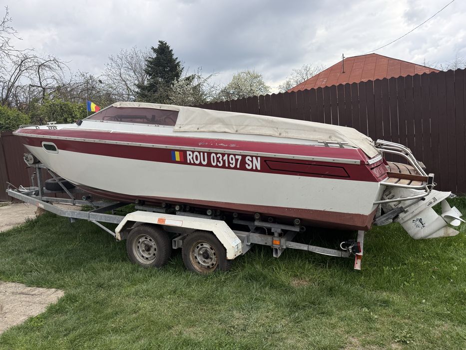 Salupa cabinata , cu biminitop , prela  ,2,5 / 6,5