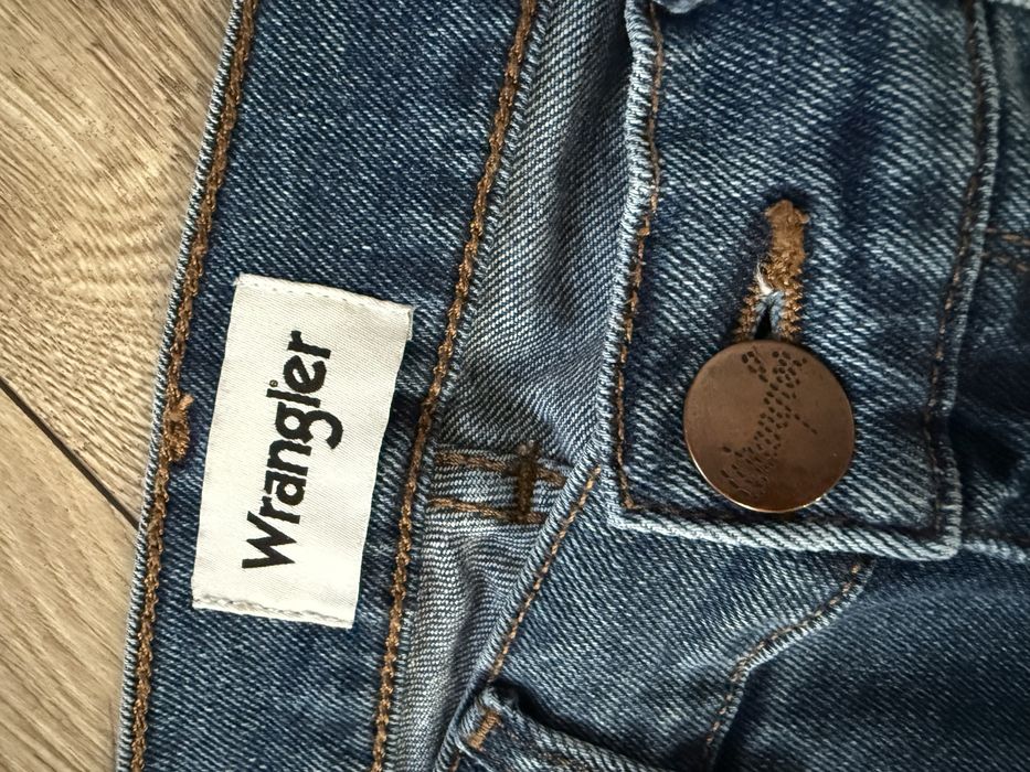Blugi WRANGLER Bryson Slim Albastru Barbati | Marime 31 x 34 (Talie 84 cm)