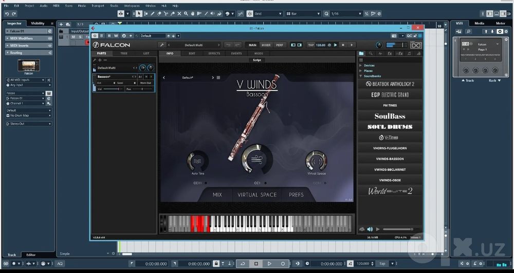 Продаю программы на компьютер.Cubase,Korg,и плагины