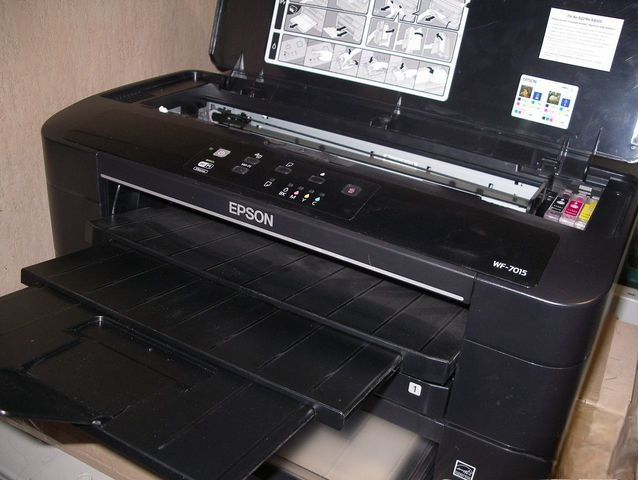 Epson wf 7015 ошибка выходит