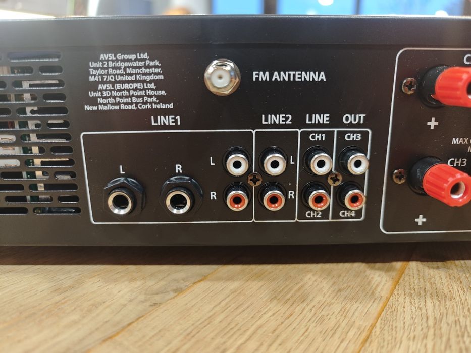 4x200w PA усилвател Adastra A4 с bluetooth