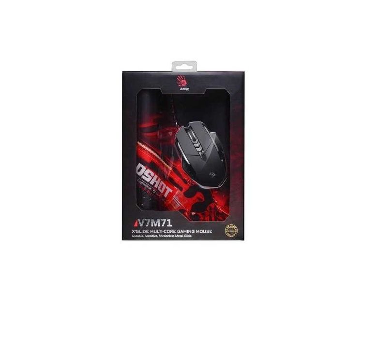 | Мышь A4Tech Bloody V7M71 с ковриком B-071