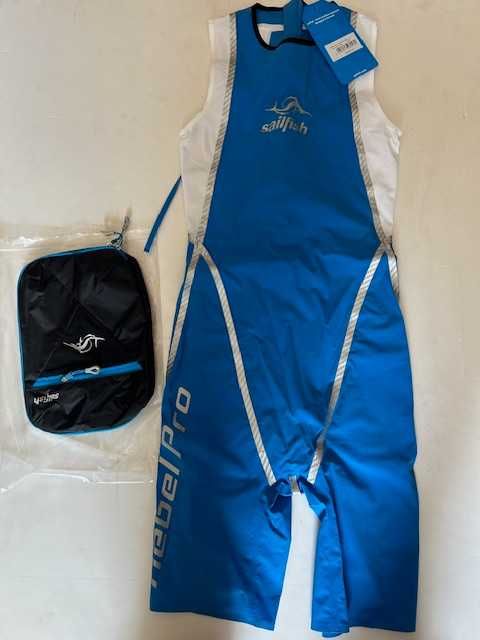 sailfish Mens Swimskin Rebel Pro 2 - blue/white - Marimea S