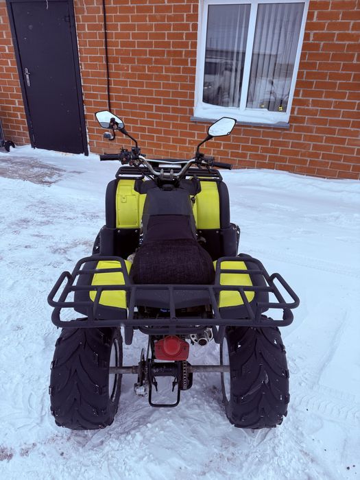 Квадрик на полном боевом ходу