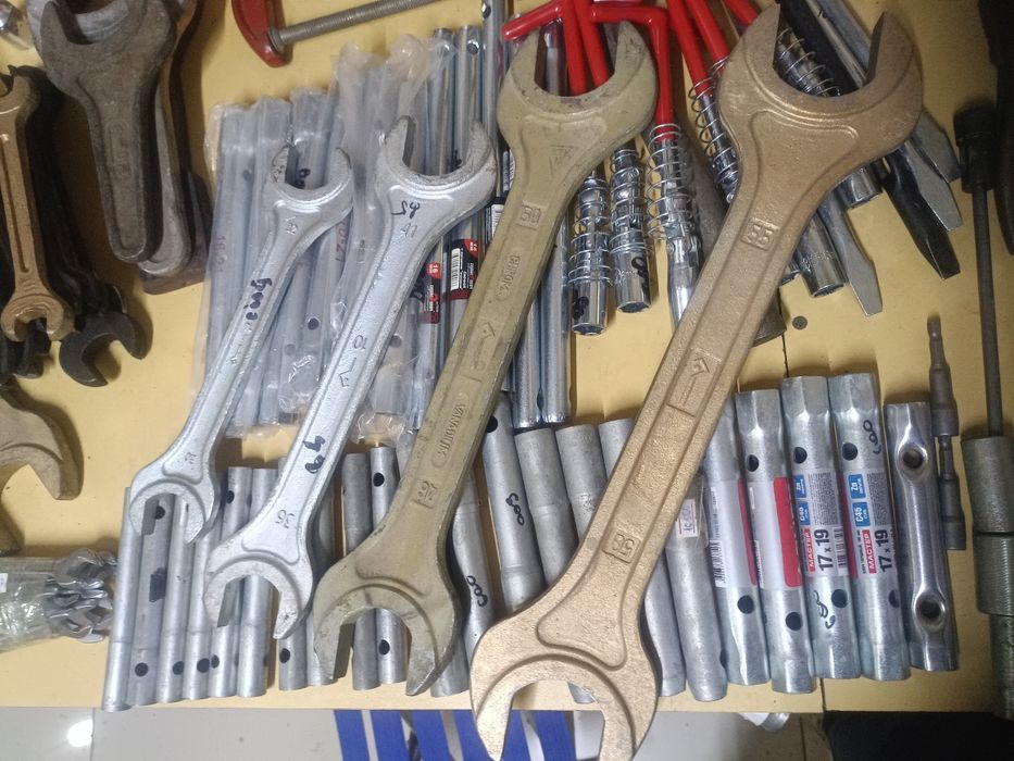 Ключ рожковый 36-41 ,ключ рожковый 46-50 ,ключ рожковый 50-55