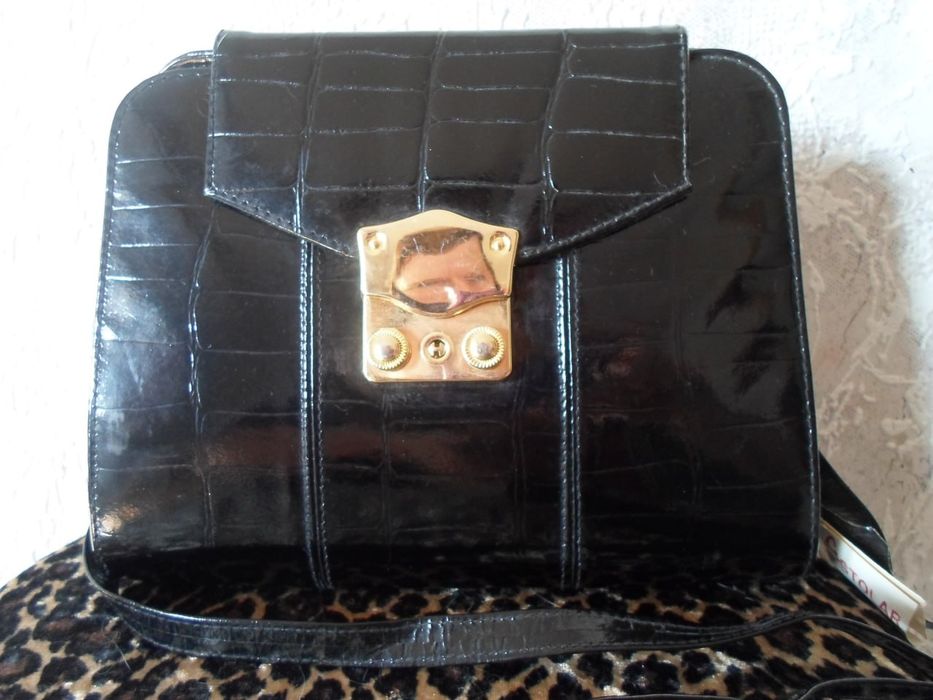 Новые! Франция! Из лаковой натуральной кожи.