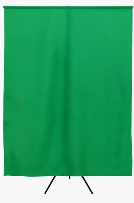 Green screen 1.5x2m cu trepied inclus si husă de transport, nou