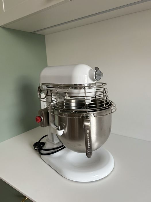 Vand Mixer cu bol 6.9L, Professional, White - KitchenAid