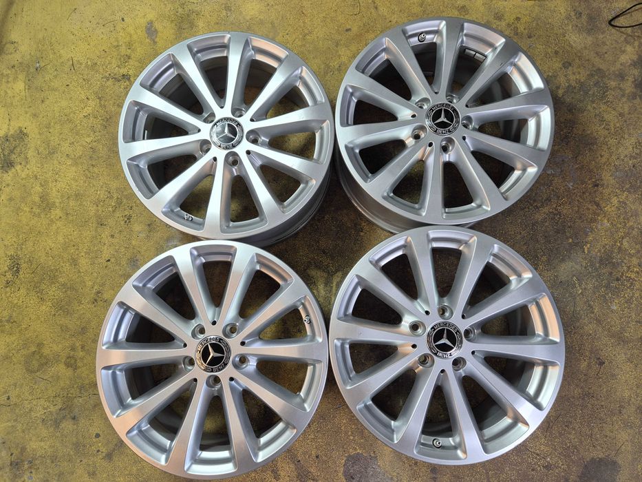 4 Jante Aliaj 5x112 17'' OEM Mercede E-Class W213 - A Class B Class C Class S Class GLA CLA V Class 7.5J ET 40 !