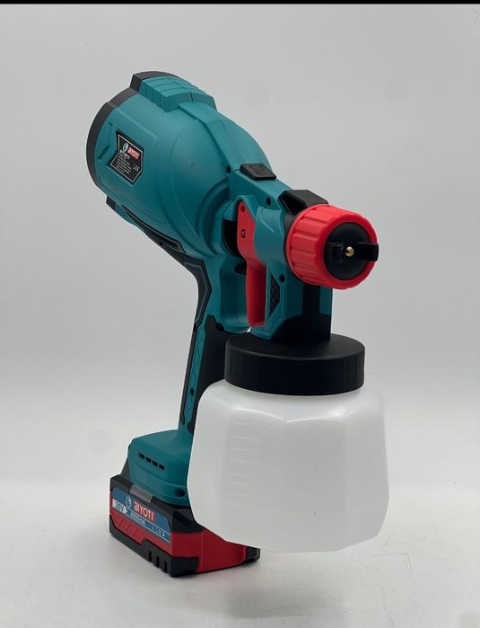 Аккумуляторный краскопульт пульверизатор