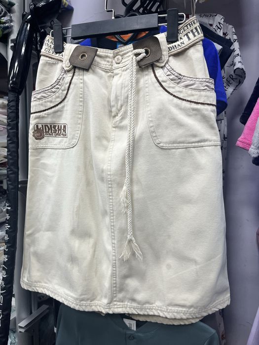 Джинсовая Турецкая юбка