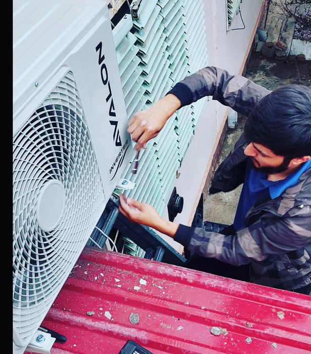 Установка кондиционер ремонт заправка кондиционера