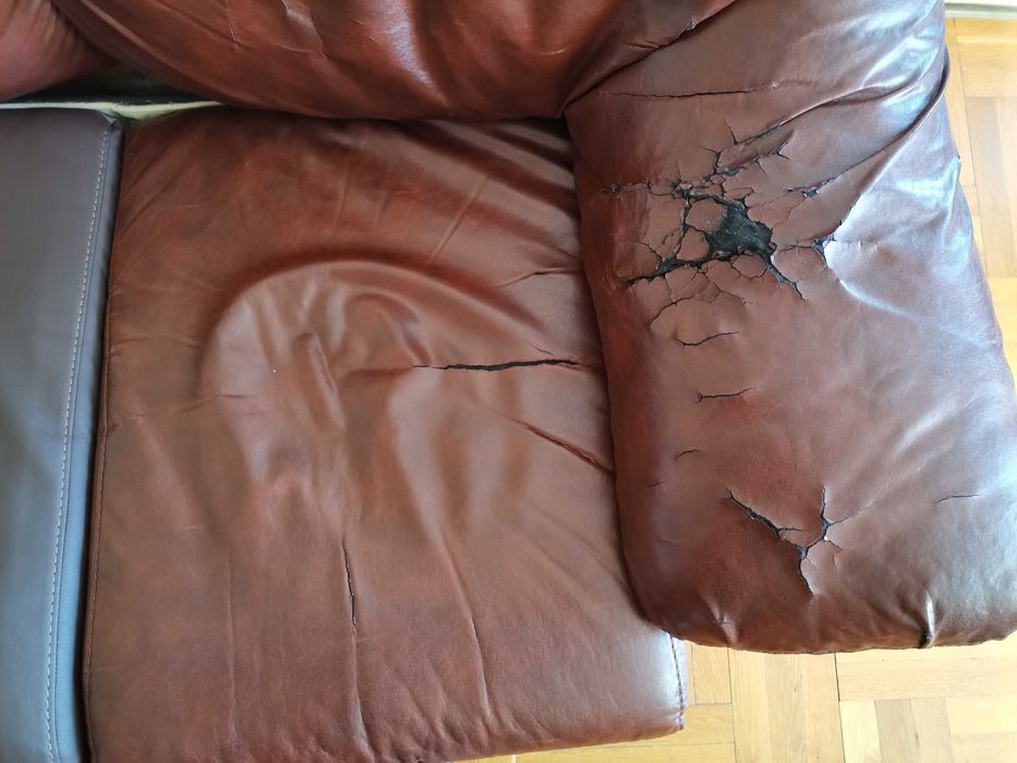 диван триместен с механизъм за сън