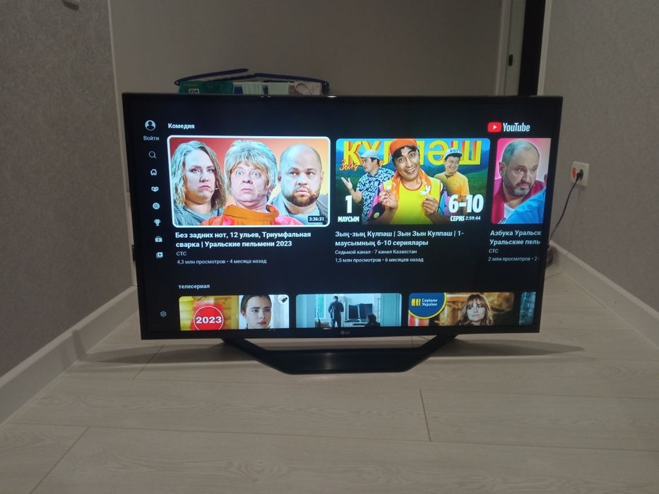 LG 110 см 4К smart tv телевизор