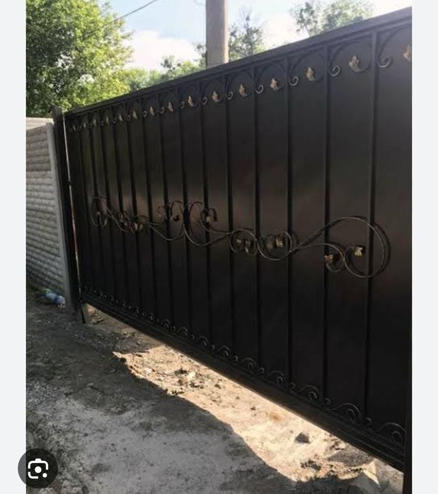 Сварка забора, газолектро сварка всем видом