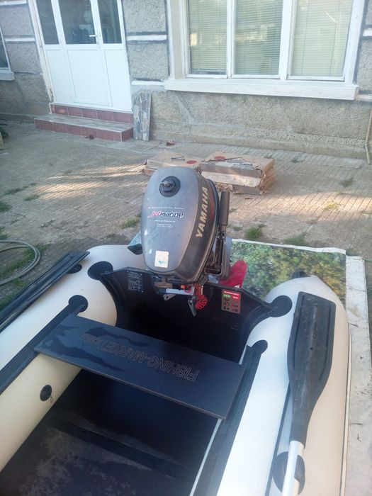 Лодка Омега с мотор ямаха