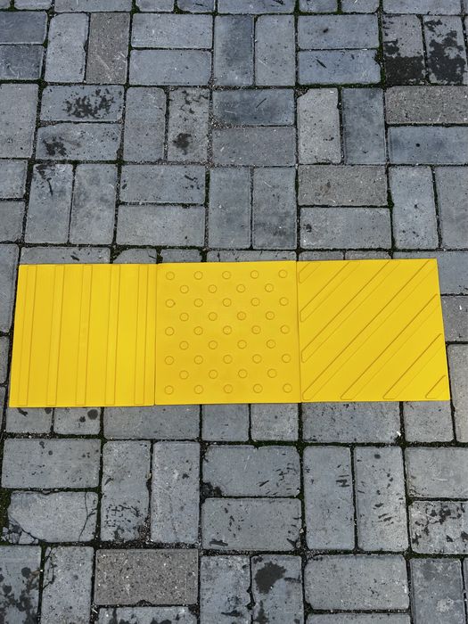 Тактильные плиты ПВХ 300х300мм