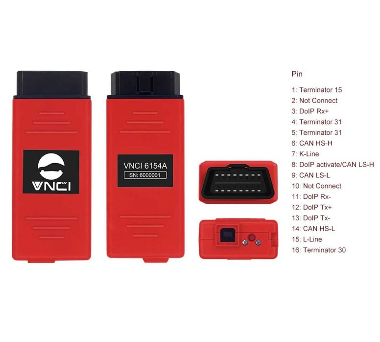 Lenovo ThinkPad 8GB , i5, 256SSD + VNCI (VAS) 6154A ODIS CAN FD DOIP