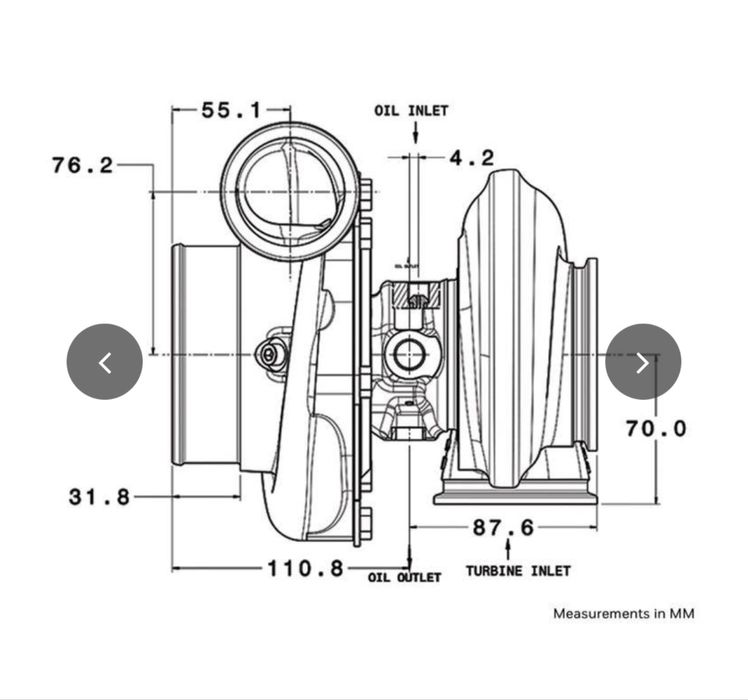 Garrett Turbocharger GTX3582R GEN II