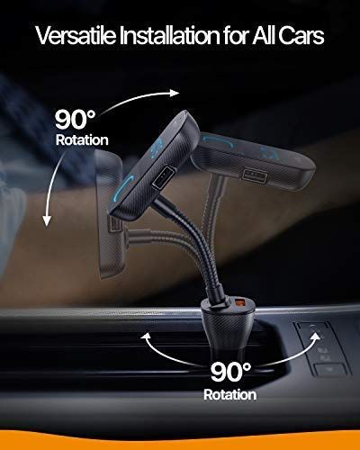 Anker Roav T1 Bluetooth FM трансмитер със зарядно за кола