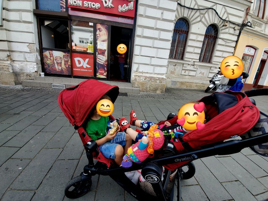 Cărucior dublu Baby Jogger City Select