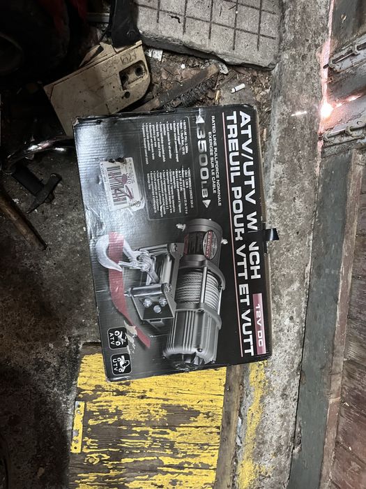 НОВА електрическа Лебедка 3500 LB за ATV/UTV