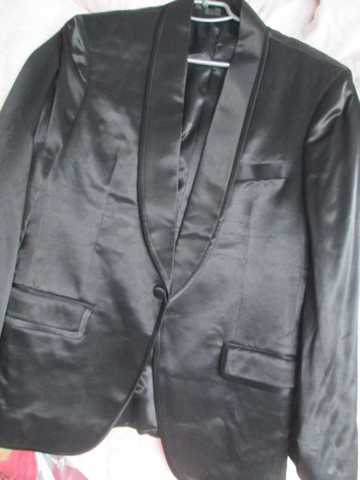 sacou negru elegant barbati S