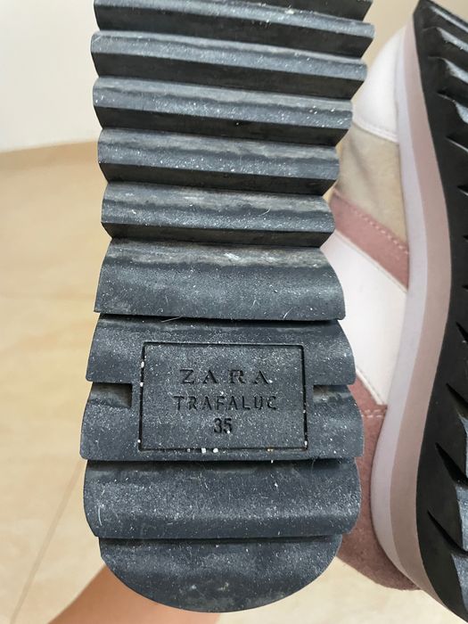 Розови маратонки Zara , номер 35