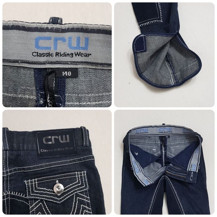 Pantaloni ptr calarie, exhitatie CRW Classic Riding Wear, masura 140