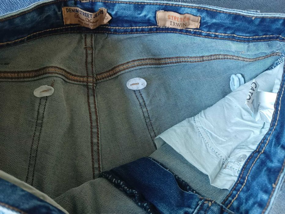 Jeans stretch Erwin/Cato mas 32, nou