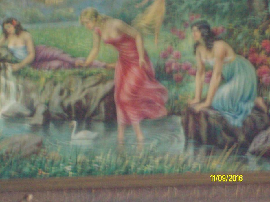 Tablouri ,cele 8 lebede,taranca cu fuiorul si unul hand made vaza