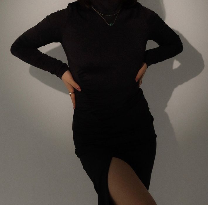 Платье чёрное вечернее