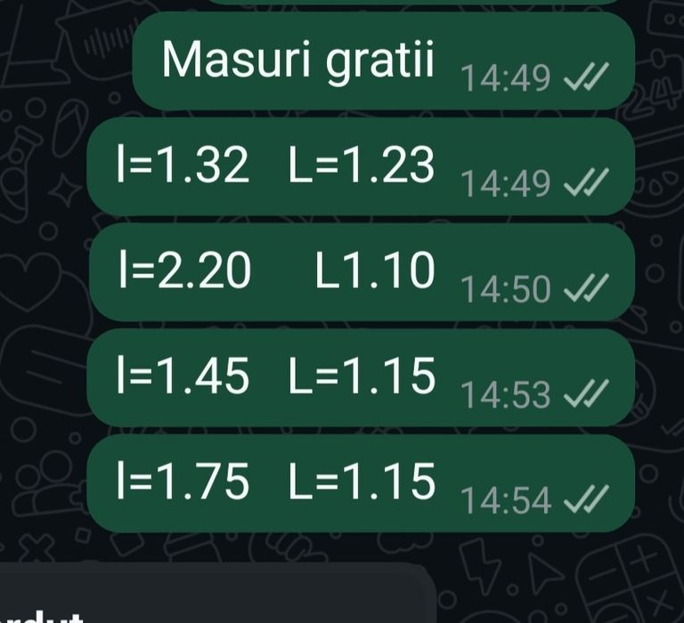 Vand gratii fier forjat