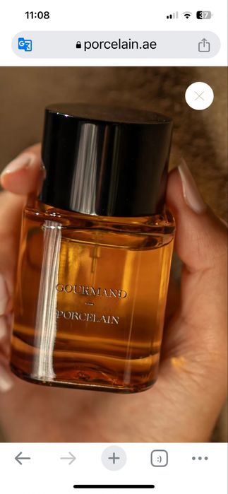 Духи Брэнд “Porcelain”.ae  «GOURMAND» Parfume notis