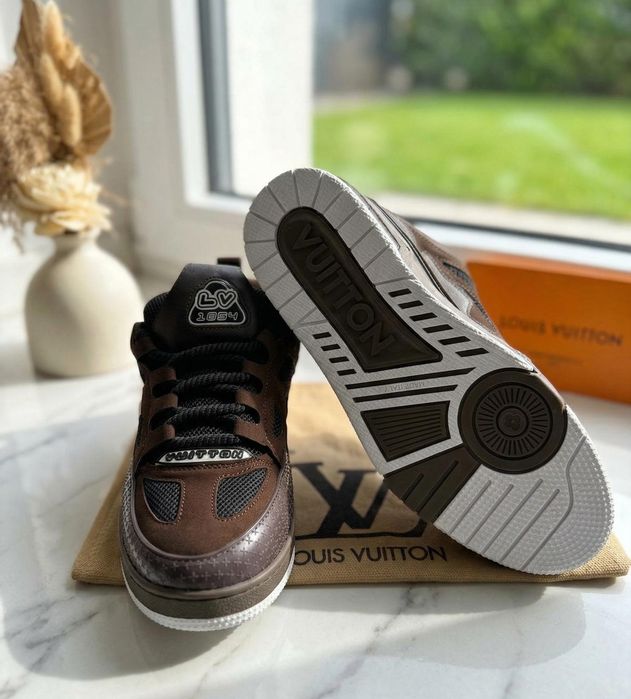 Adidasi LV Skate Maro Dark Brown - Full Box