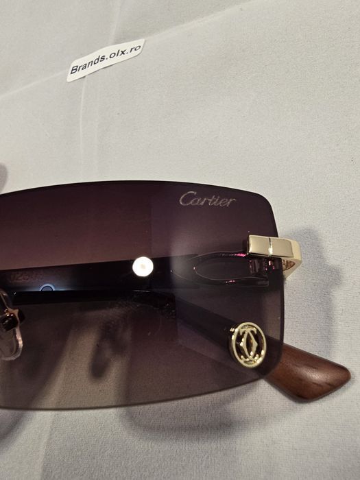 Set Ochelari de soare Cartier Horn, lentila maro