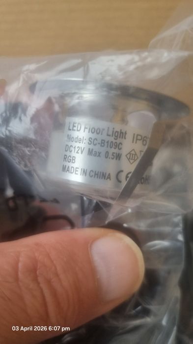 Spoturi terasa 10x RBG smart