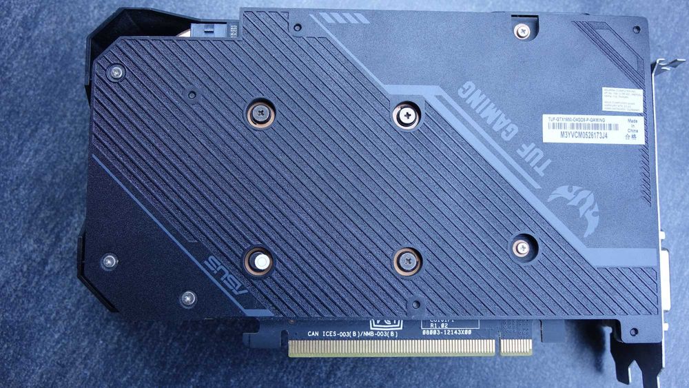 Vand placa video ASUS TUF Gaming GeForce GTX 1650 OC edition, 4GB GDDR6, 128-bit