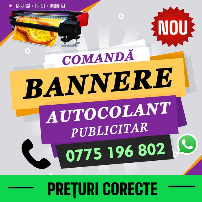 Autocolante publicitare si bannere - GRAFICA SUPERBA