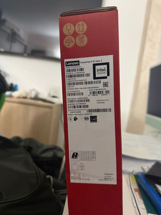 Vand laptop lenovo think pad E16 gen3