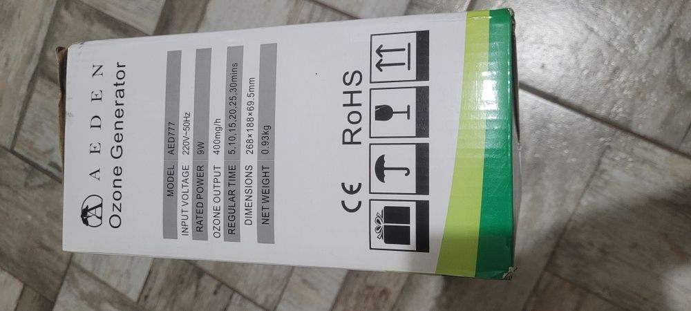 Aeden Generator de Ozon