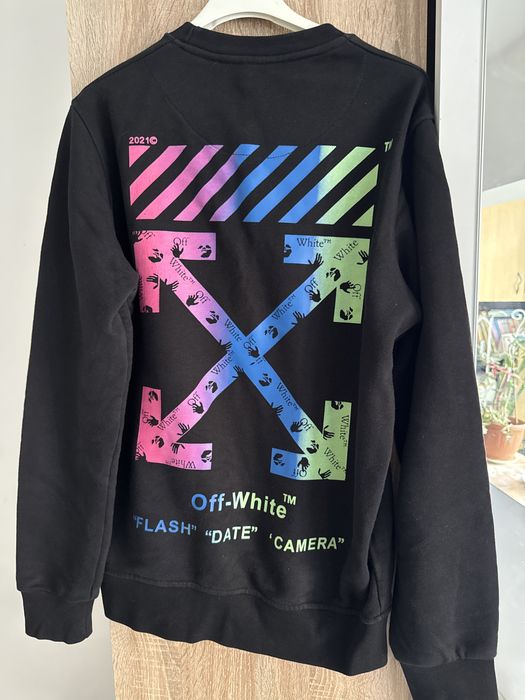 Bluzǎ Off-White Neagra