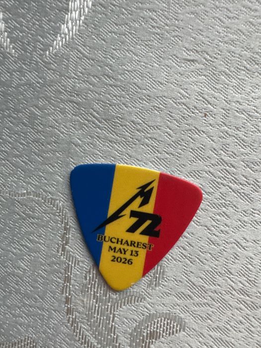 Pană mettalica de la concertul din data de 13 Mai