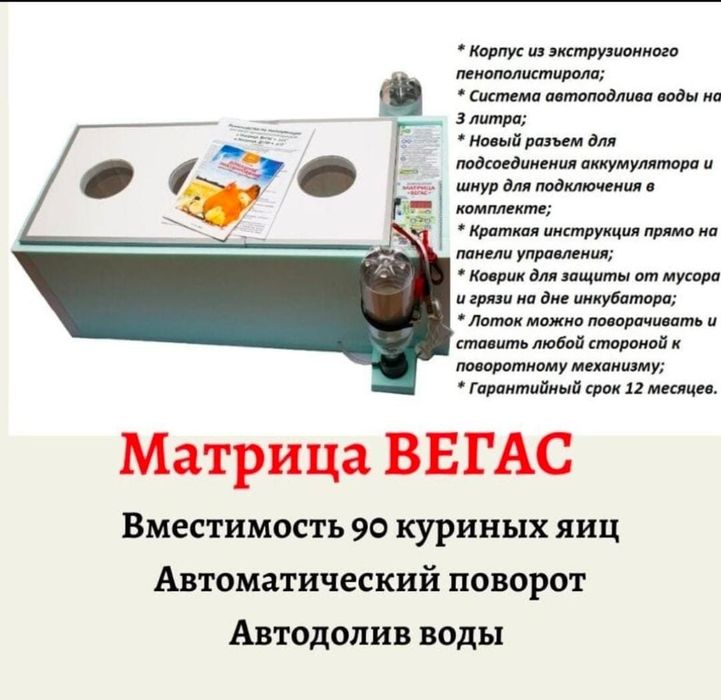 Блиц Инкубаторлар сатылады