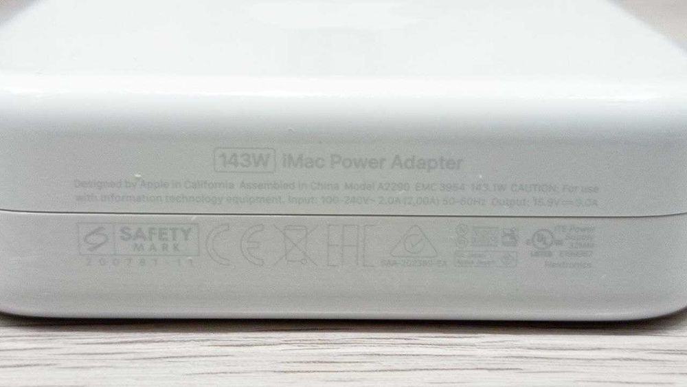 143W iMac Power Adapter (Ethernet)